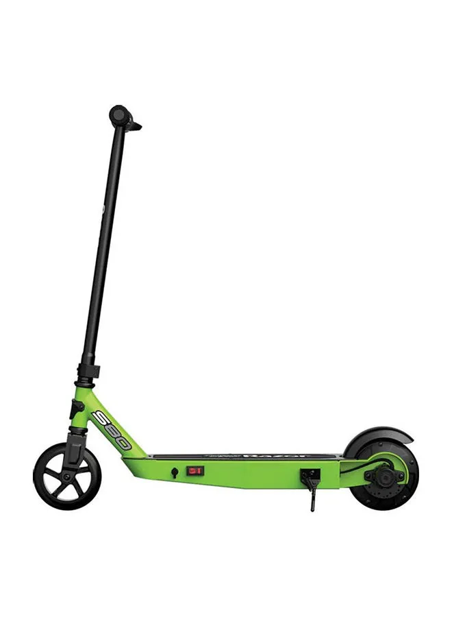 Razor Kids Power Core S80Electric Scooter For Age 8 and Up, Power Core High-Torque Hub Motor, Up to 10 mph, All-Steel Frame Green