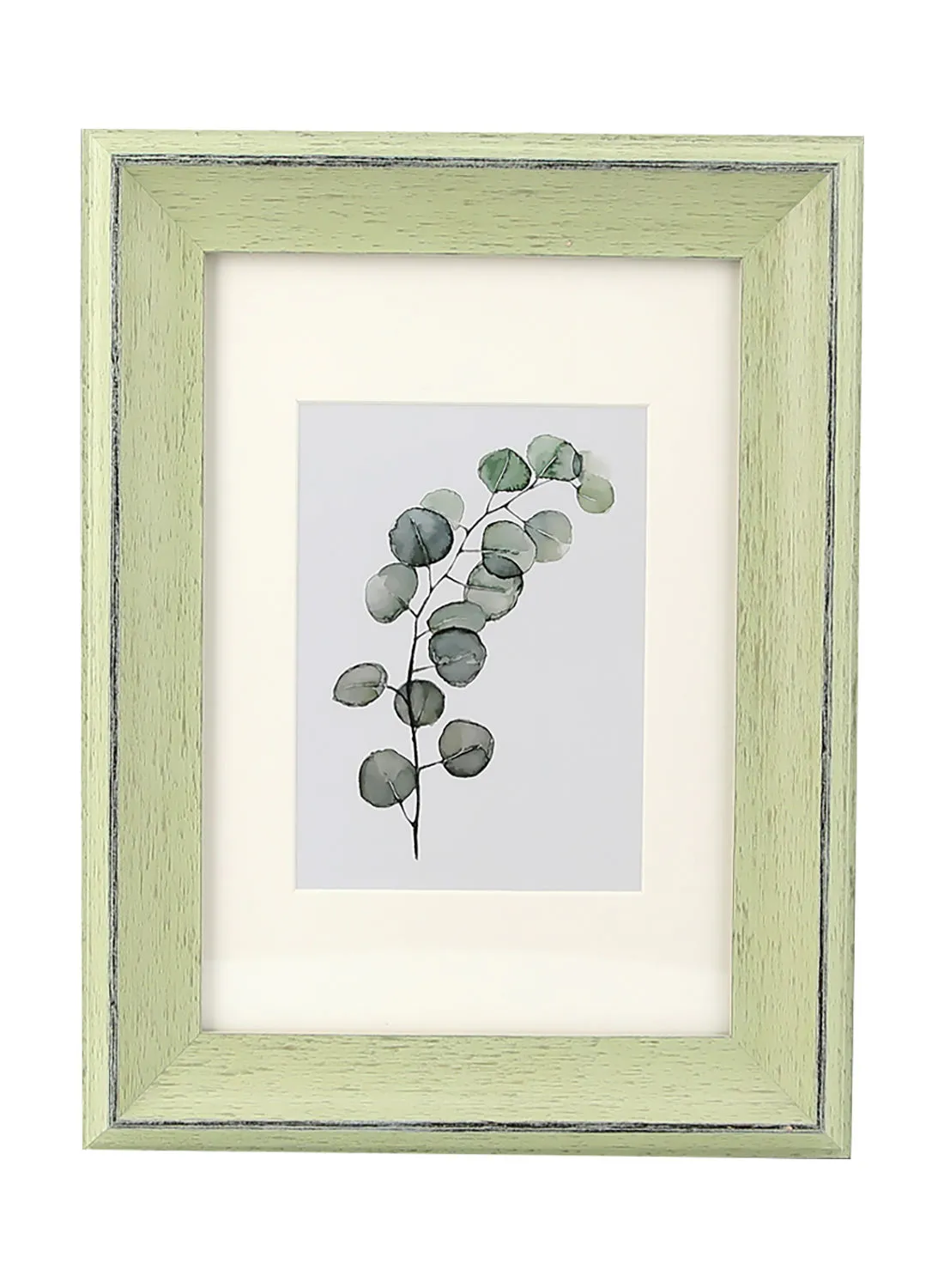 ebb & flow Wall Frames With Outer Frame Green Outer frame size--L28xH37  cm Photo size--5x7 inch