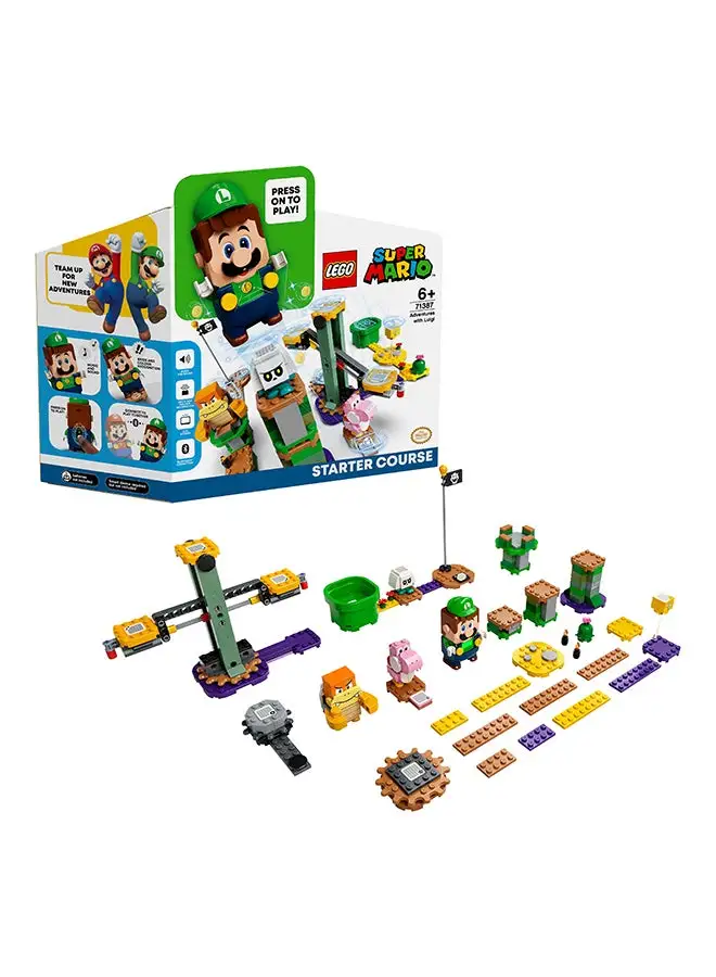 LEGO 71387 Super Mario Adventures With Luigi Starter Course 6+ Years
