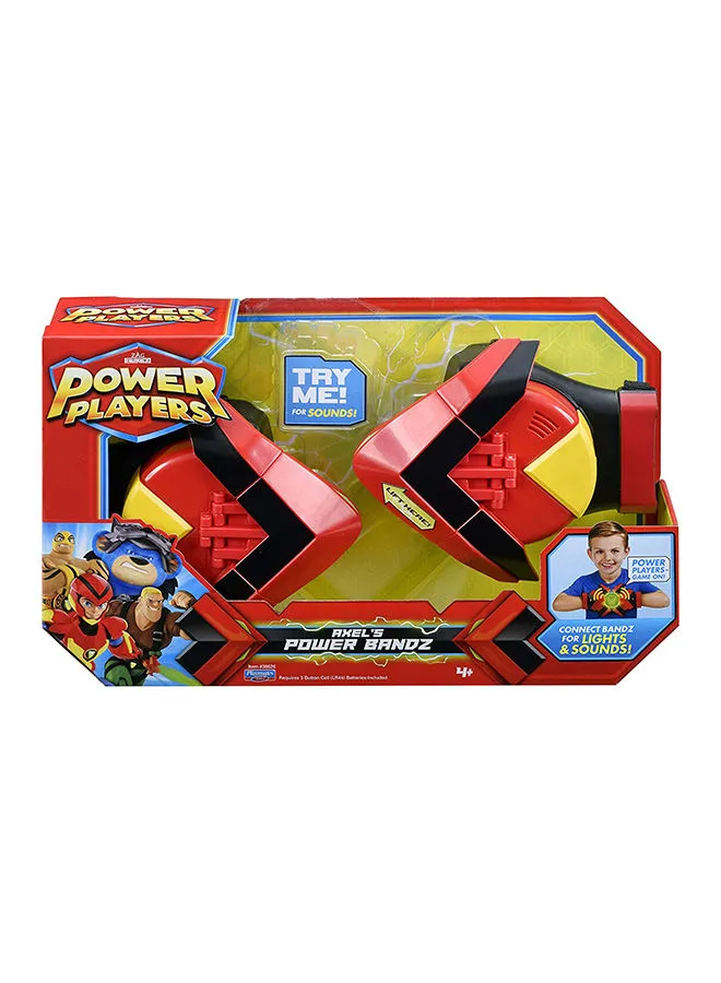 POWER PLAYERS Axel Power Bandz Action Figure Toy 33.02x7.62x19.05cm