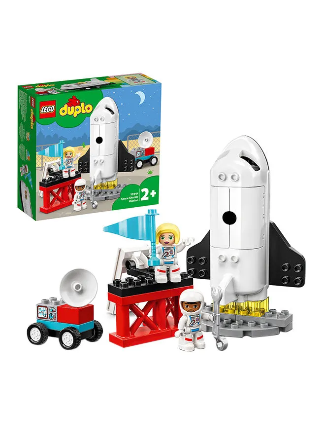 LEGO 10944 Duplo Town Space Shuttle Mission  Building Toy 23 Pieces 2+ Years