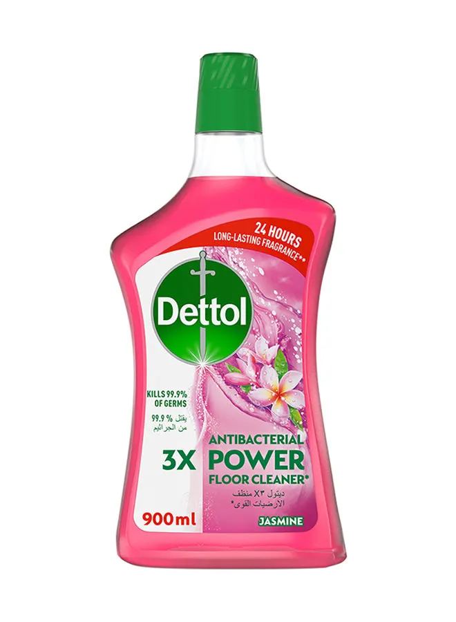 Dettol Jasmine Antibacterial Power Floor Cleaner Pink 900ml