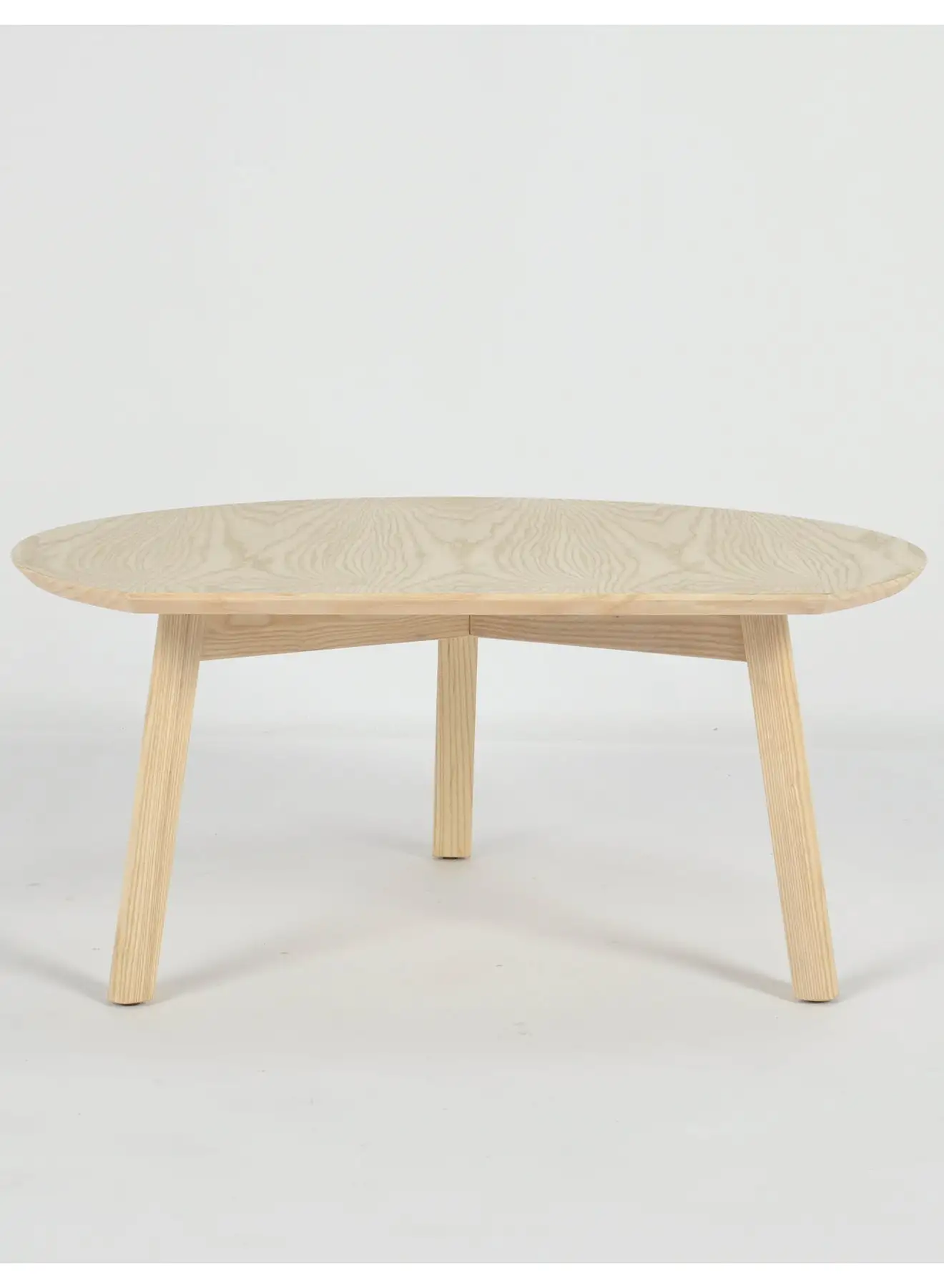 Switch Coffee Table Used As Coffee Corner And Side Table In Natural Wood - Size 80X80X36