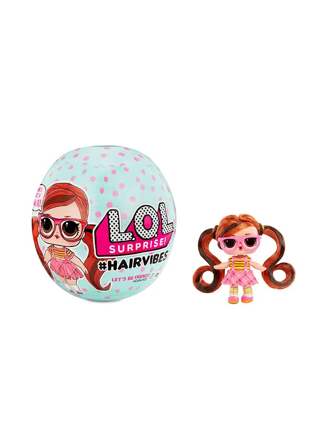 L.O.L. SURPRISE! Hair Vibes Surprise Ball With Doll 13.66x13.66cm