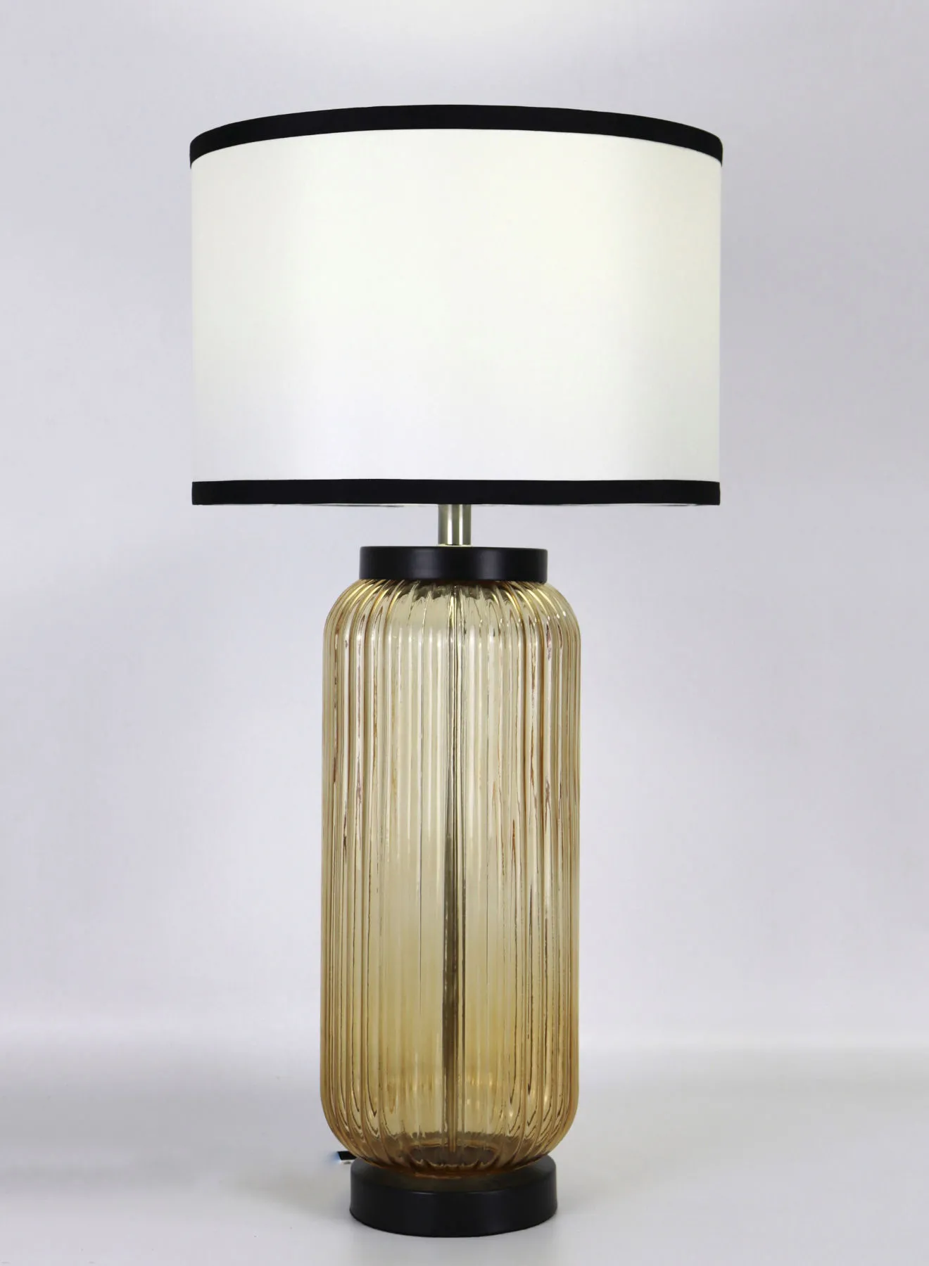 Switch Modern Design Glass Table Lamp Unique Luxury Quality Material for the Perfect Stylish Home RSN71052 Gold/Black 12 x 24.2 Gold/Black 12 x 24.2inch