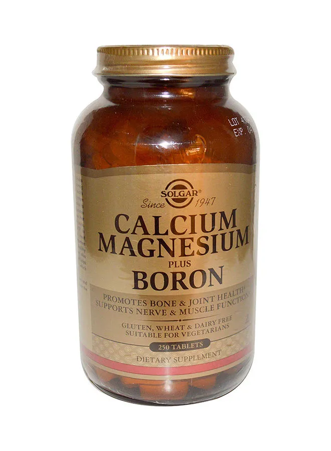 سولجار Solgar Calcium Magnesium Plus Boron