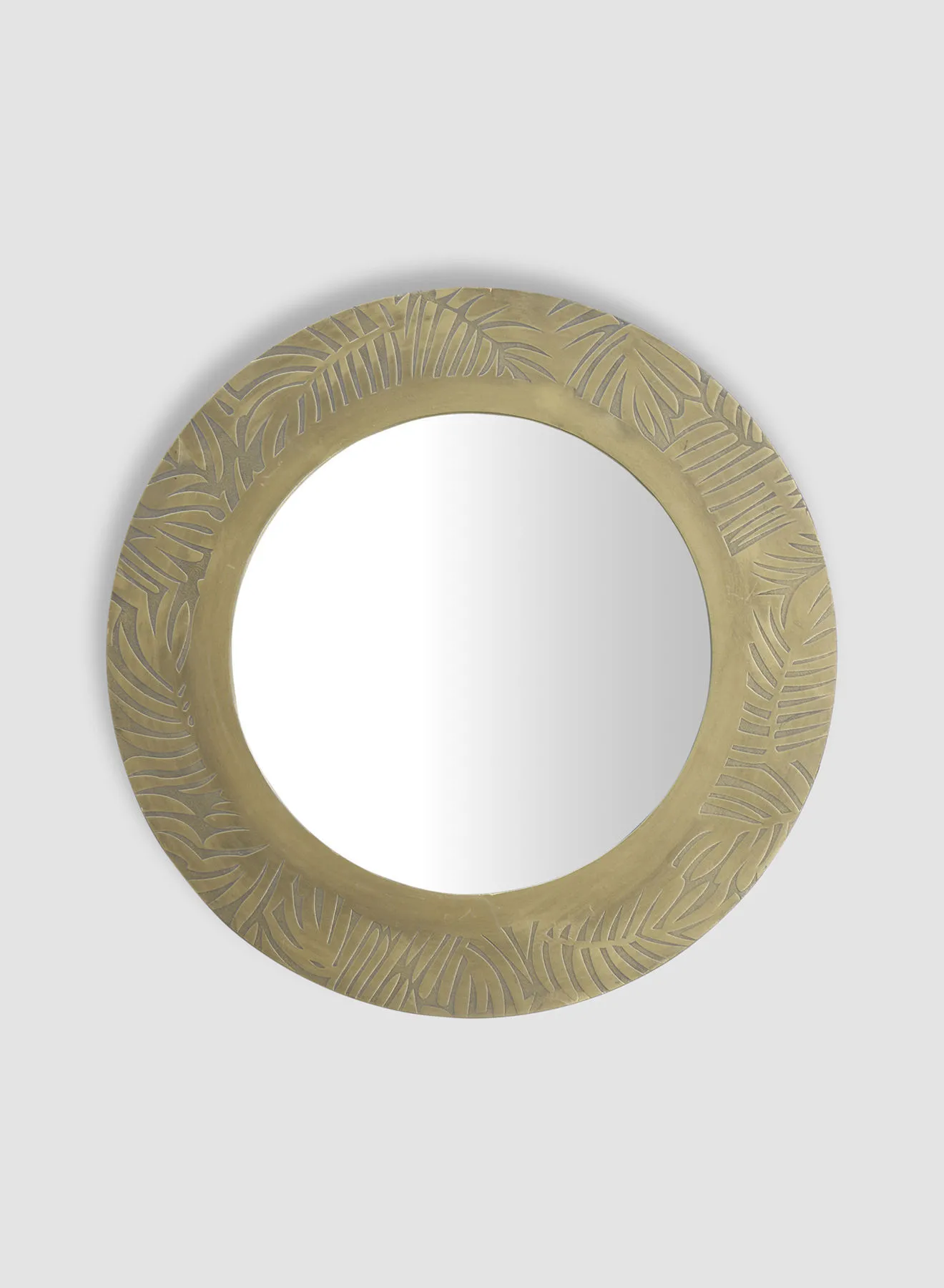 ebb & flow Decorative Mirror Unique Luxury Quality Material For The Perfect Stylish Home  AHI-022321231 Gold Dia60centimeter