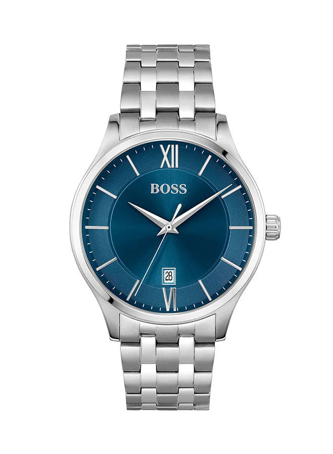 HUGO BOSS Men's Elite  Blue Dial Watch - 1513895