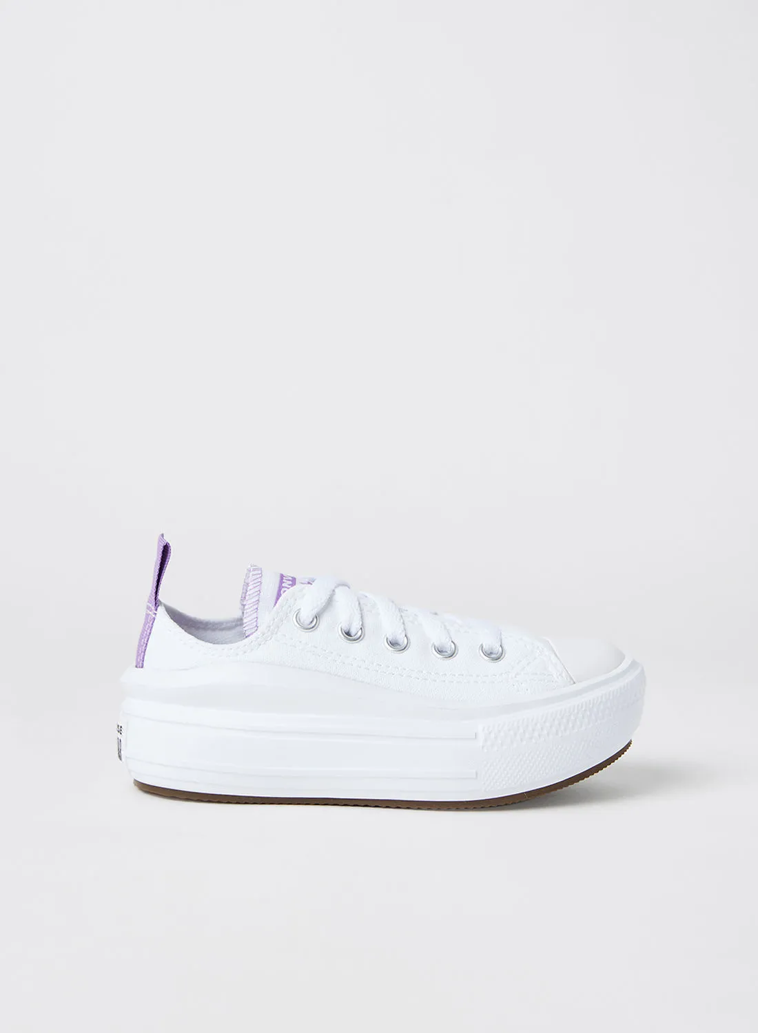 CONVERSE Kids Chuck Taylor All Star Move Sneakers White
