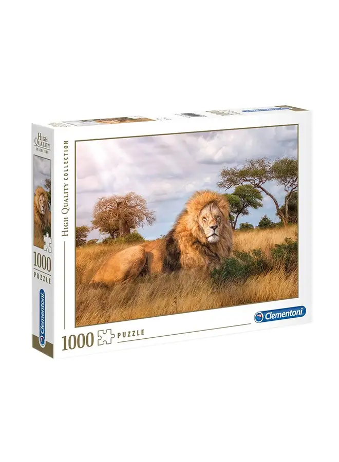 Clementoni 1000-Piece The King Of Forest Lione Jigsaw Puzzle