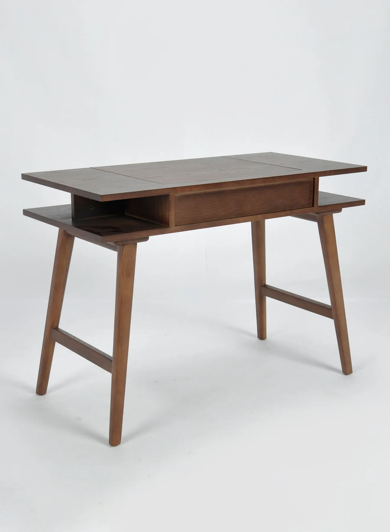 Switch Office Desk Computer Table Or Study Table - Walnut 105 X 50 X 75 Home Office For Laptop Table