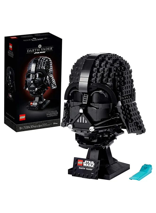 LEGO 6332977 LEGO 75304 Star Wars TM Darth Vader Helmet Building Toy Set (834 Pieces) 16+ Years