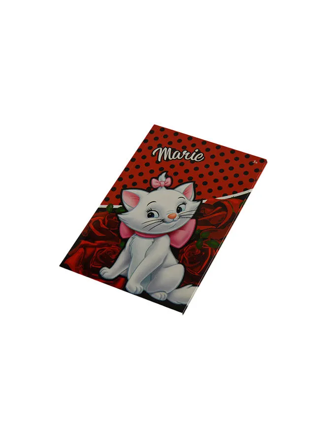 Disney Marie Notebook A5 ARB Red