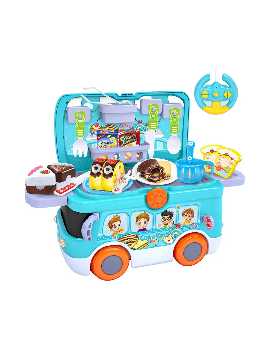 Hong Chuan Sheng Toys Cake Cart Kitchen Set