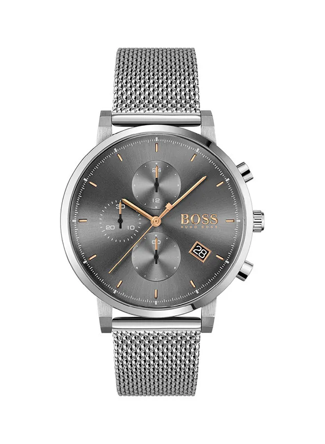 HUGO BOSS Men's Integrity Grey Dial Watch