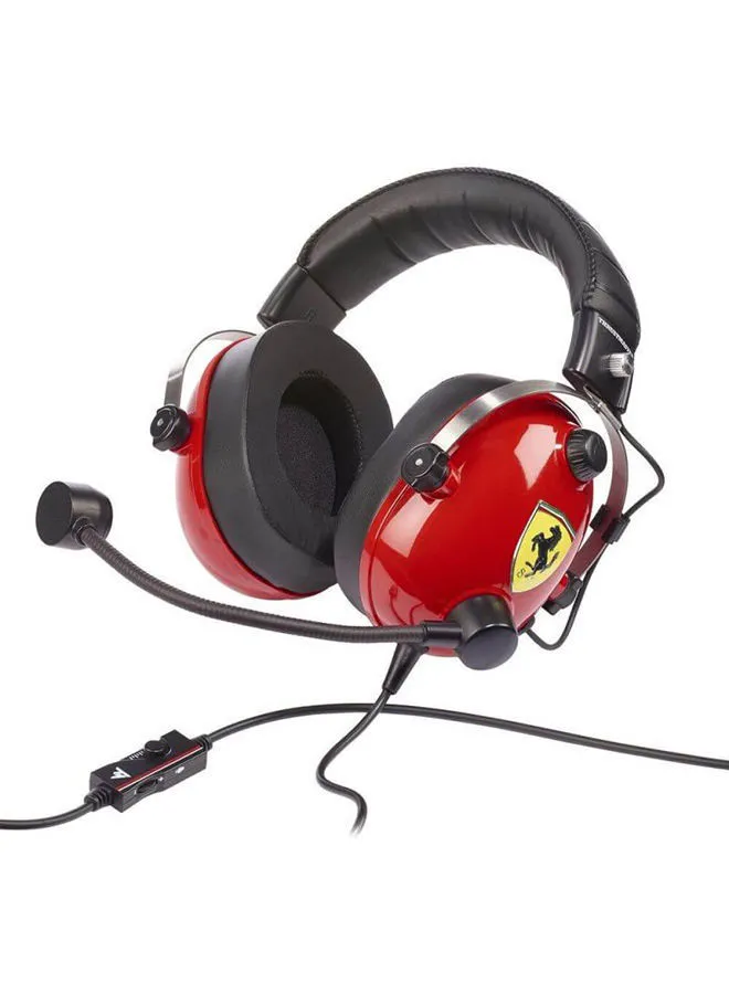 THRUSTMASTER 4060105 سماعة رأس سلكية فوق الأذن T-Racing مع ميكروفون لأجهزة PS4 / PS5 / XOne / XSeries / NSwitch / PC