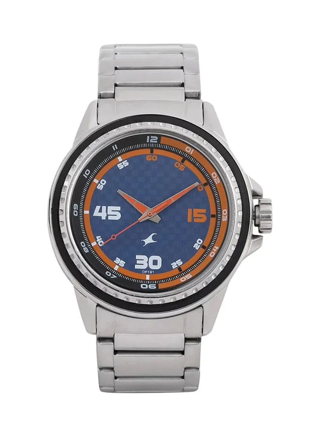 fastrack Men's Stainless Steel Analog Watch 3142SM02