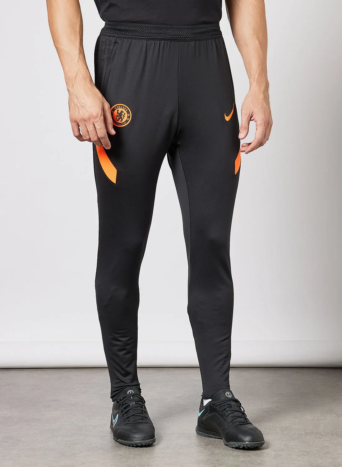 Nike Chelsa FC Strike Dri-FIT Knit Football Pants Black