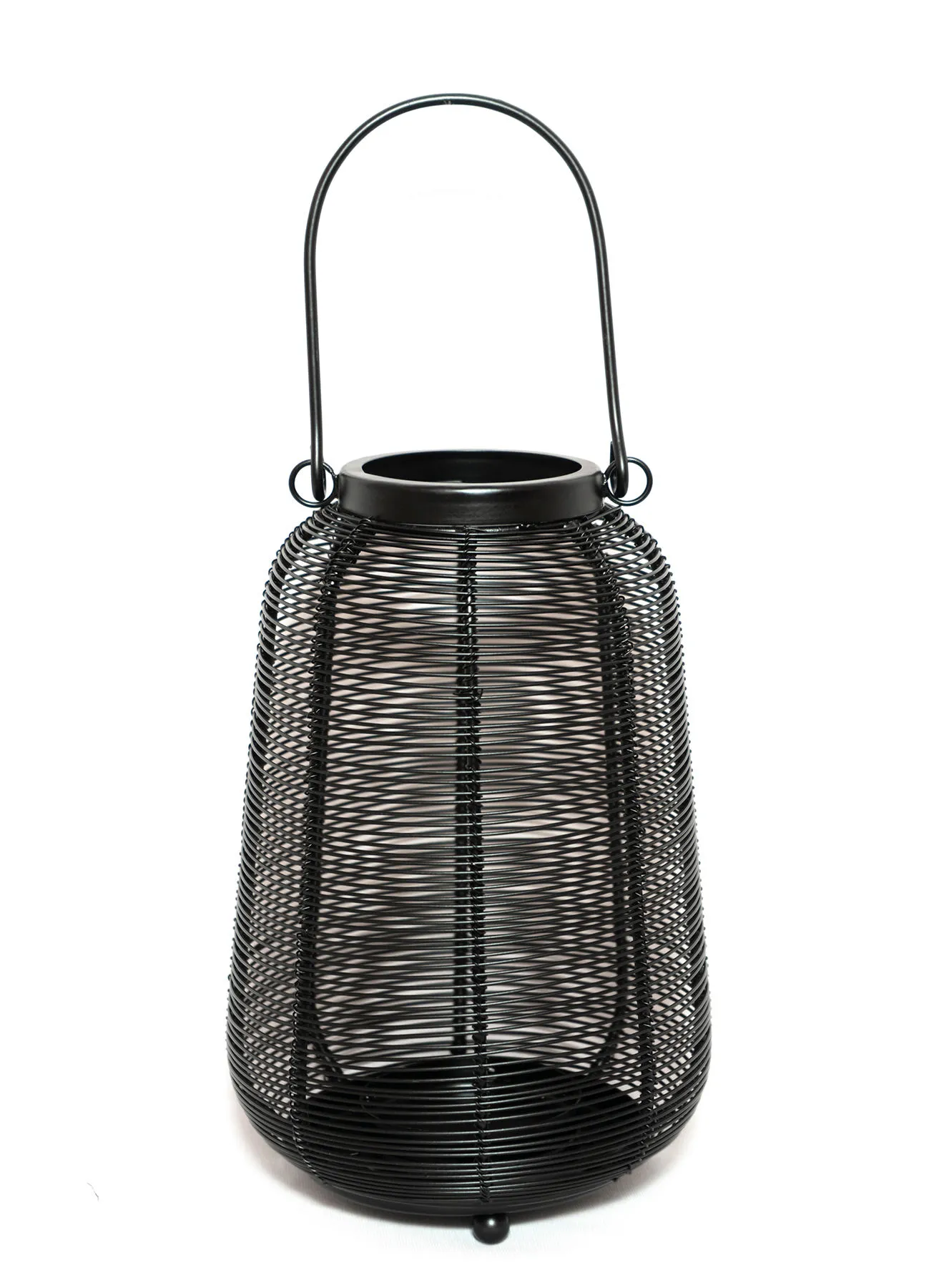 ebb & flow Modern Handmade Candle Holder Lantern Unique Luxury Quality Scents For The Perfect Stylish Home Black 16 x 16 x 25.4centimeter