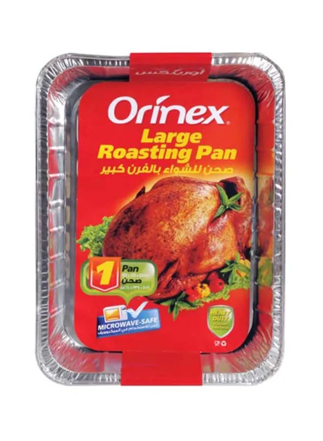 Orinex Large Roasting Pan With Plastic Lid