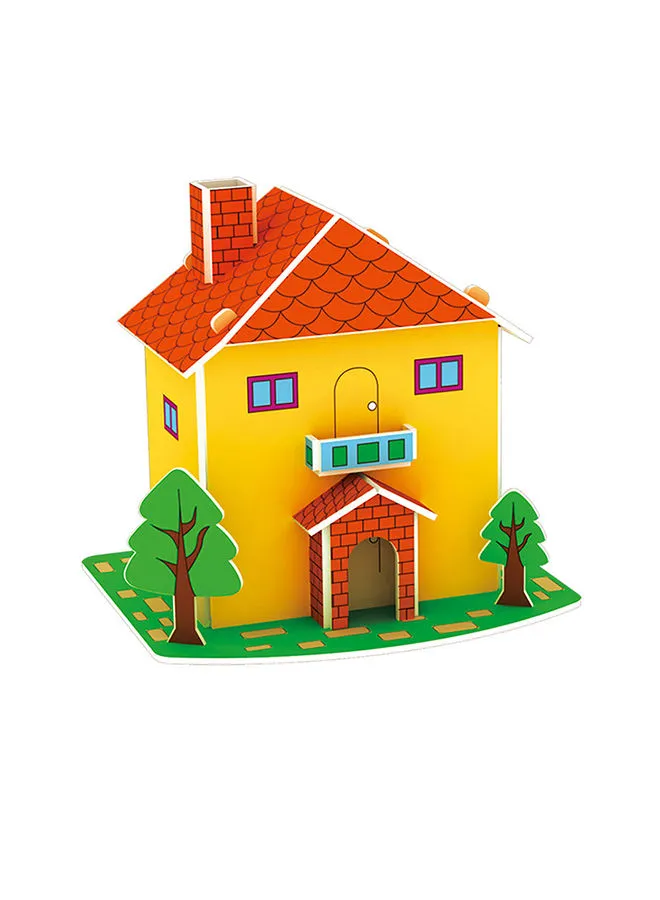 xingxing 9-Piece Coloring Puzzle Series Creative Cabin 3D Puzzle
