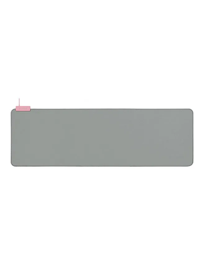 RAZER Goliathus Extended Chroma Gaming Mouse Pad: Customizable Chroma RGB Lighting - Soft, Cloth Material - Balanced Control & Speed - Non-Slip Rubber Base - Quartz Pink Grey