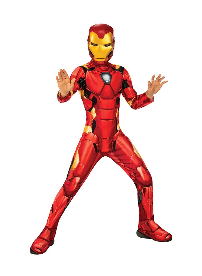 RUBIE'S Official Marvel Avengers Iron Man Kids Costume Small