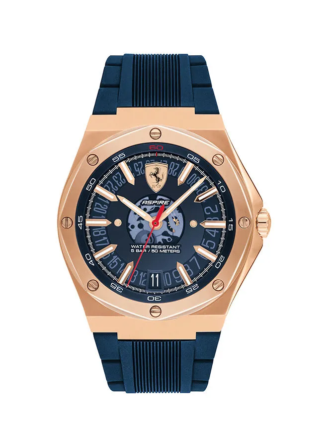 Scuderia Ferrari Men's Silicone Analog Wrist Watch 0830843
