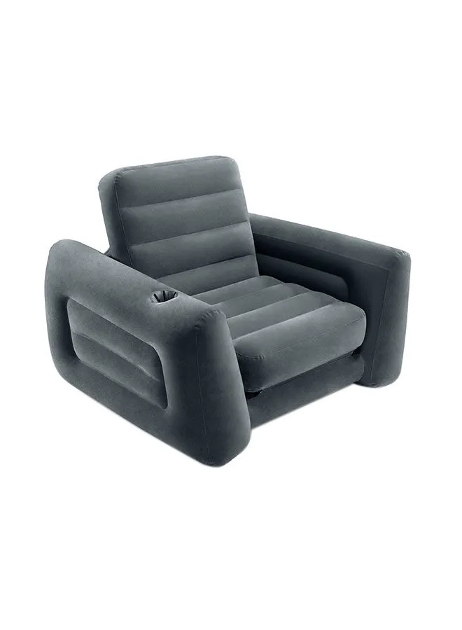 INTEX Pull-Out Chair - Sturdy Comfort Grey 117x224x66cm