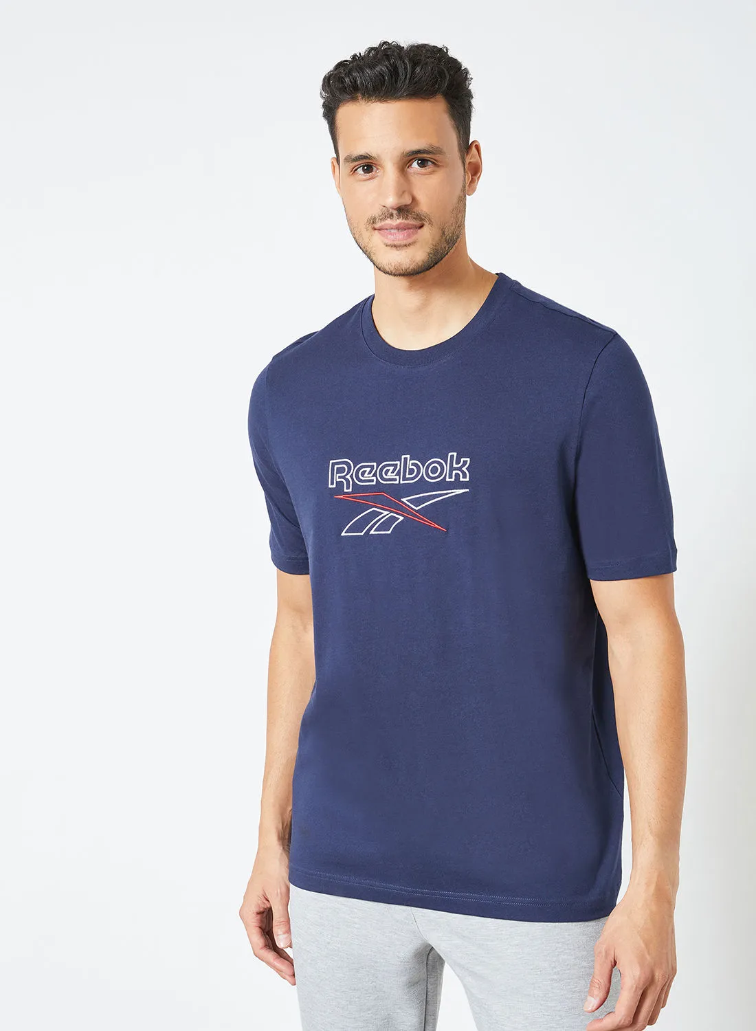 Reebok Classics Vector T-Shirt Navy