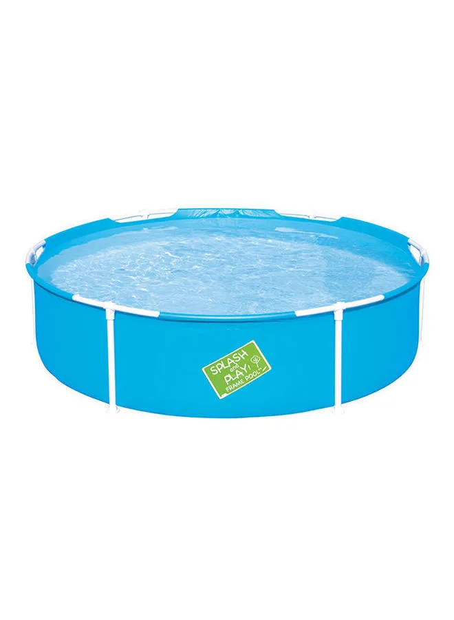 Bestway Portable Lightweight Unique Design My First Splash And Play Frame Pool With Repair Patch 152x 38cm
