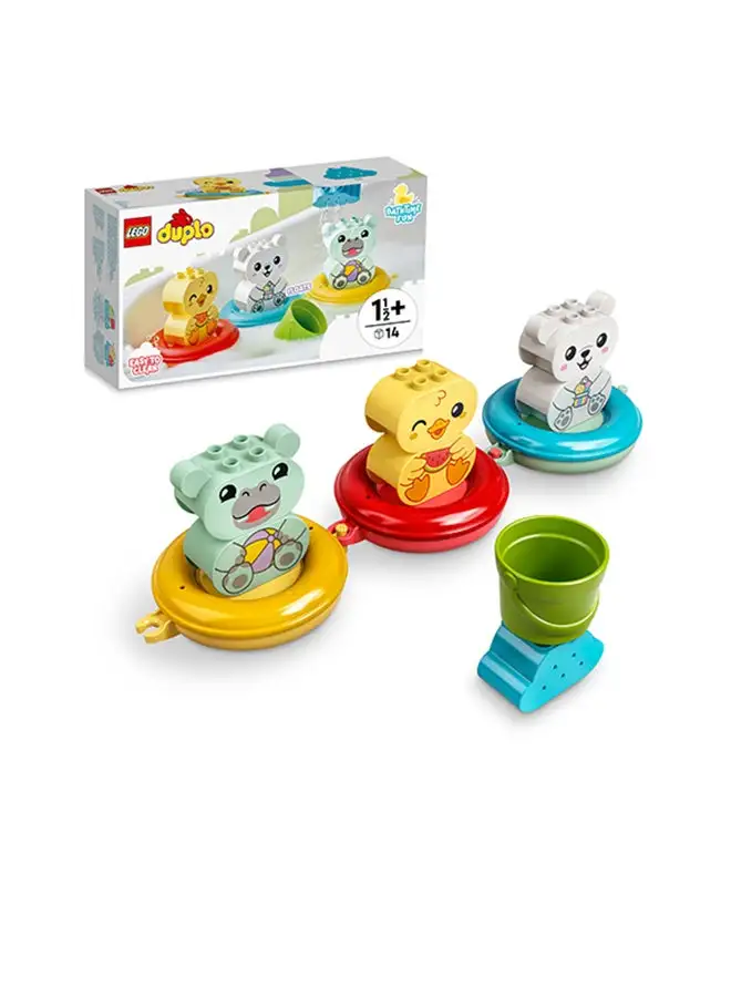 LEGO 6379250 LEGO 10965 DUPLO My First Bath Time Fun: Floating Animal Train Building Toy Set (14 Pieces) 1+ Years