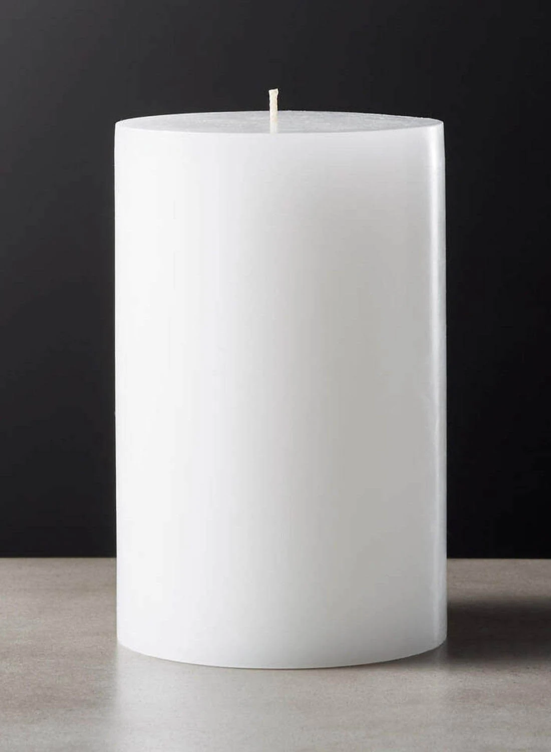 ebb & flow Pack of 4 Modern Unscented Wax Pillar Candle Unique Luxury Quality Product For The Perfect Stylish Home White 4 x 4.5inch