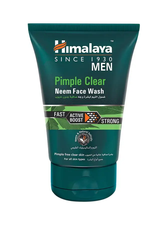 Himalaya Pimple Clear Neem Face Wash Men 100ml 