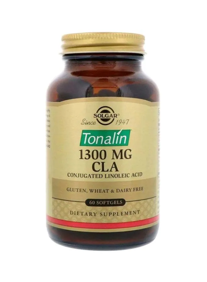 Solgar Tonalin Dietary Supplement CLA 1300mg - 60 Softgels