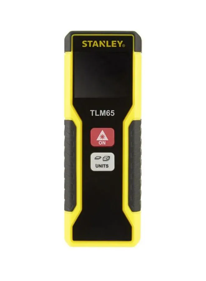 جهاز قياس المسافات بالليزر من ستانلي - أصفر 20 متر
