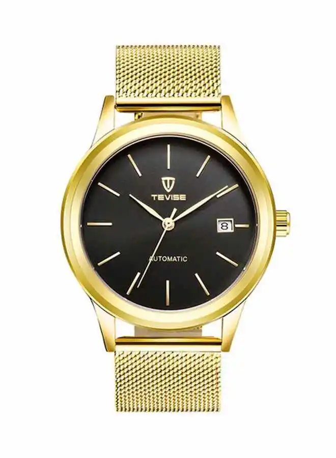 Tevise Men's Analog Round Watch With Stainless Steel Strap T9017/BG