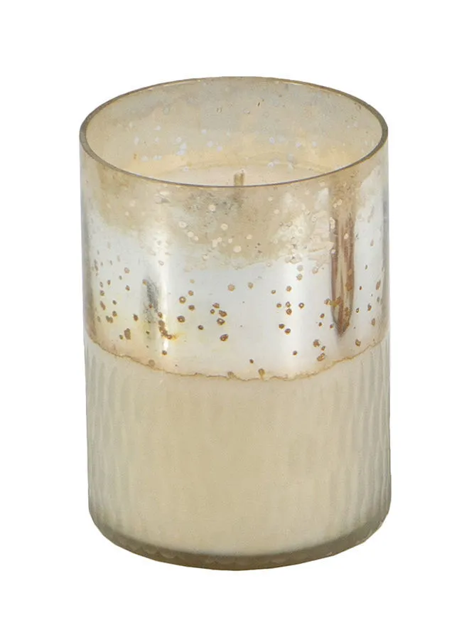 ebb & flow Scented Soy Wax Candle Unique Luxury Quality Product For The Perfect Stylish Home Desktop Decoration Silver 7.62 X 7.62 X 10.16cm
