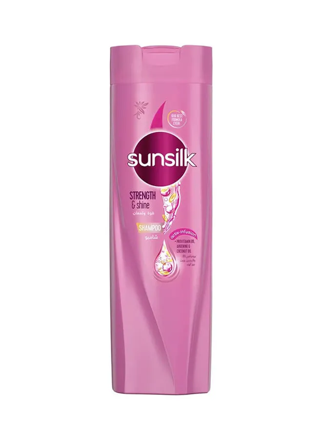 Sunsilk Shampoo Strength And Shine With Provitamin B5 Argenine And Coconut Oil Shine & Strength 400ml