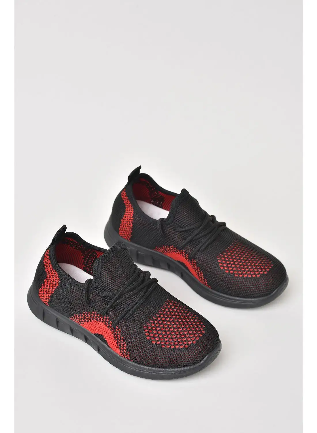 QUWA Casual Sneaker Black/Red