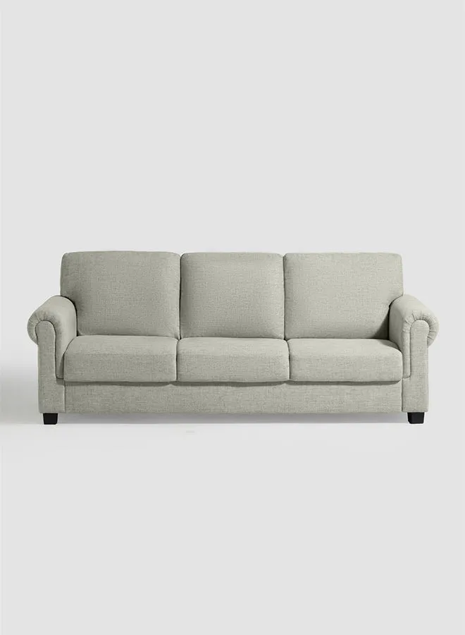 Amal Sofa Economical - Gainsboro Couch - 221 X 84 X 81 - 3 Seater Sofa Relaxing Sofa