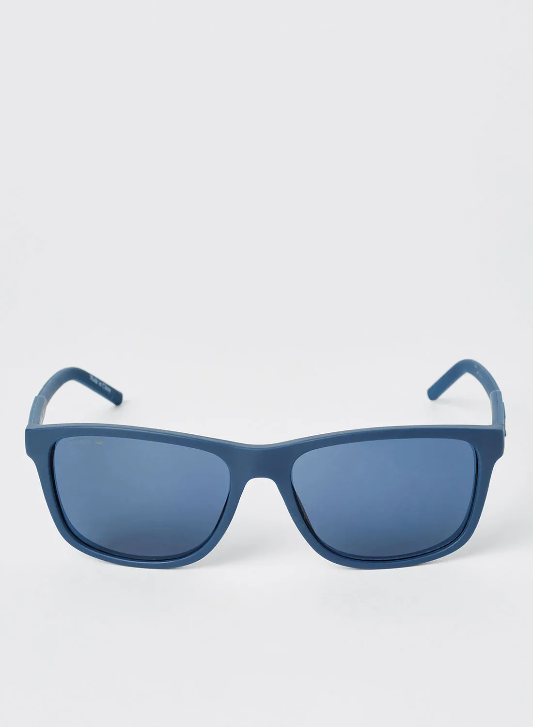 LACOSTE Full Rimmed Modified Rectangular Frame Sunglasses - Lens Size: 56 mm