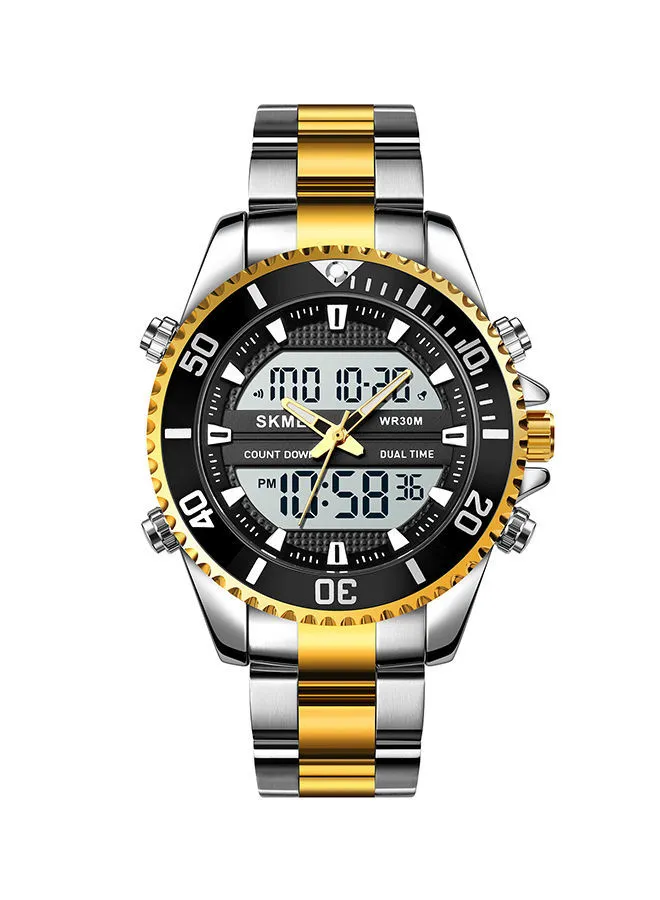 SKMEI Men's Fashion Sports Quartz Dual Display Digital  Waterproof Watch 1850