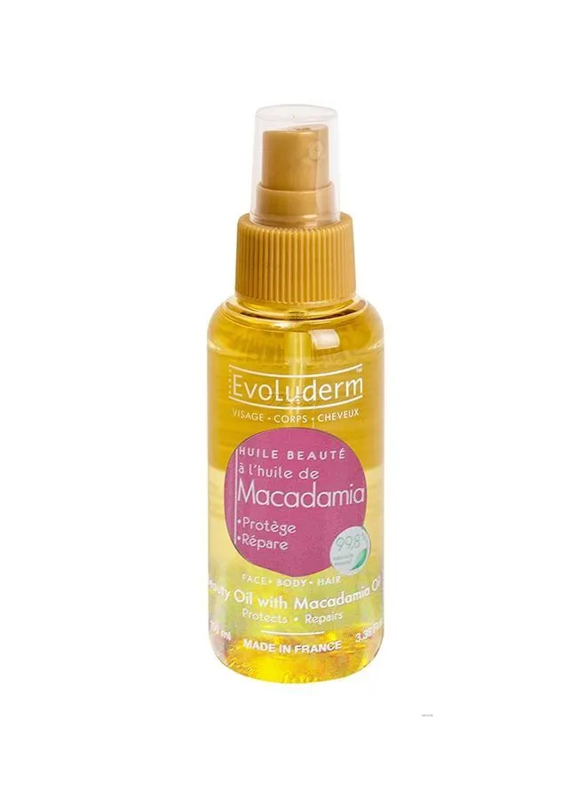 Evoluderm Beauty Oil With Macadamia Oil 100ml