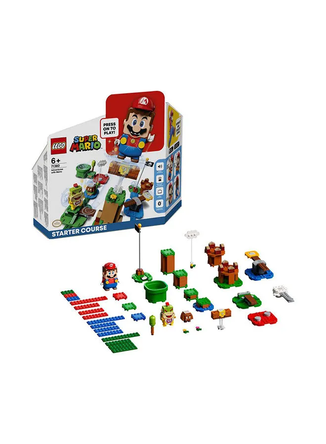 LEGO 71360 Super Mario Adventures With Mario Starter Course Building Kit 231 Pieces 6+ Years