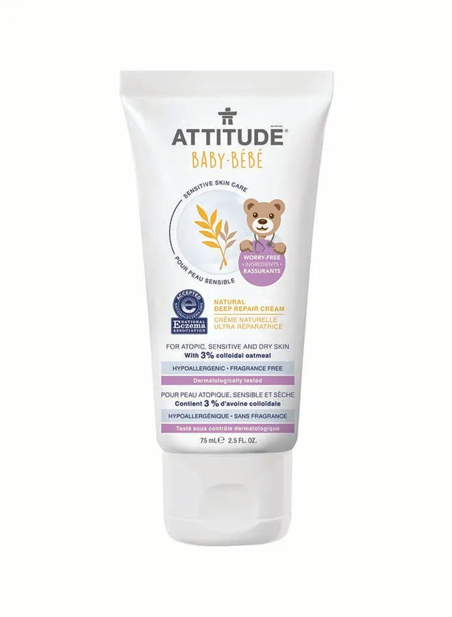 Attitude Sensitive Baby Deep Repair Cream 75ml