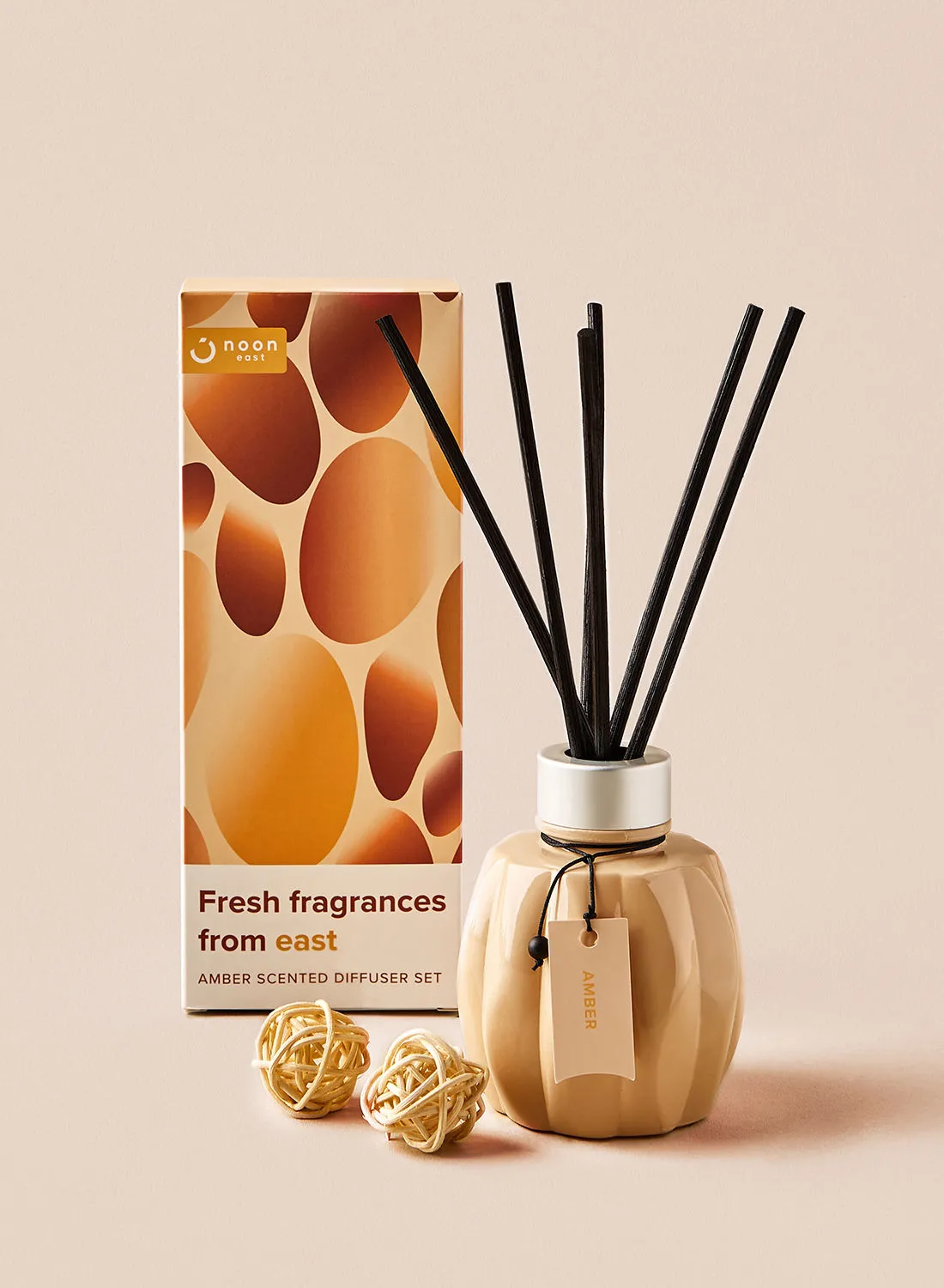 noon east Scented Reed Diffuser Amber 100ml