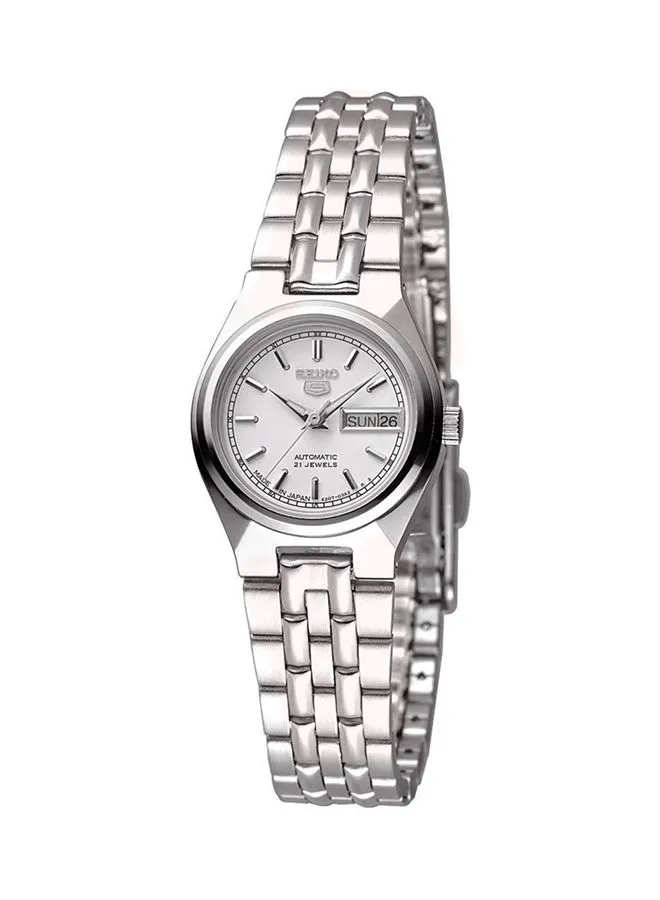 Seiko Women's Round Shape Stainless Steel Analog Wrist Watch - Silver - SYM787J1