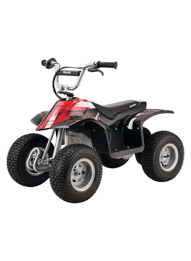 Razor Kids Dirt Quad –24V Electric 4-Wheeler Ride-On For 8+, Twist-Grip Variable-Speed Acceleration Control, Hand-Operated Disc Brake, 12