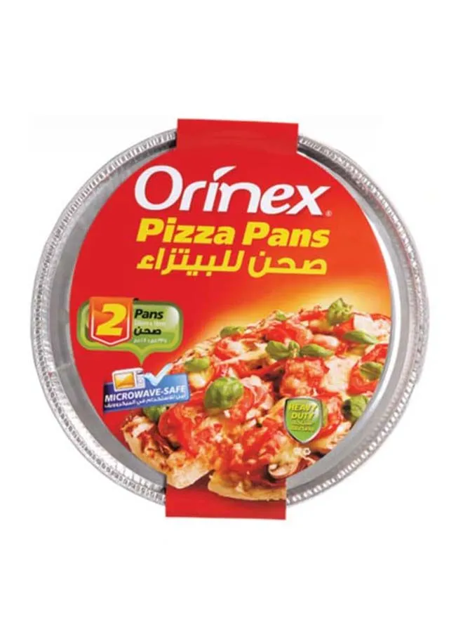 Orinex Pizza Pans Silver